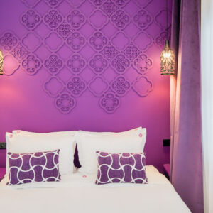 Chambre violette