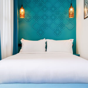 Chambre bleu